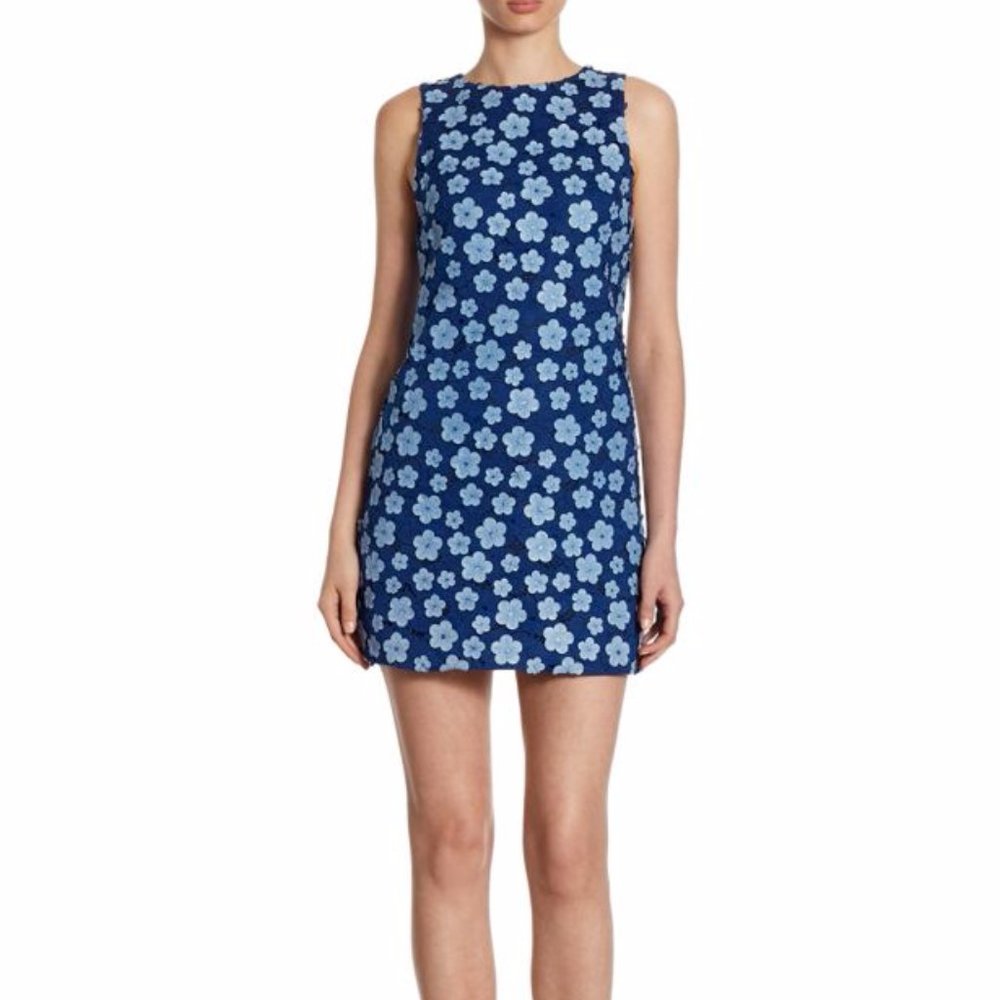 NWT Alice + Olivia Clyde A-line Shift Dress